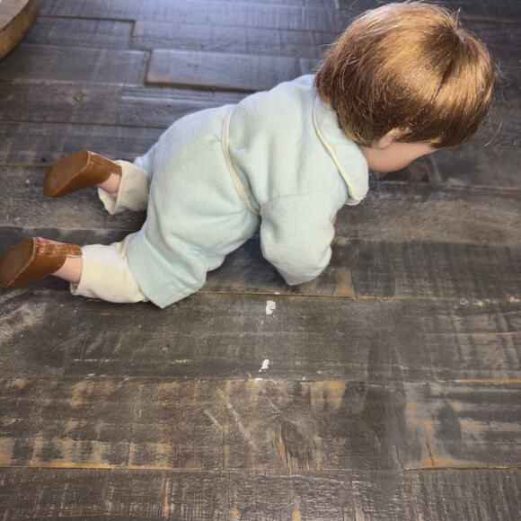 Danbury Mint John Kennedy Porcelain Doll Under Daddy's Desk JFK Jr - Picture 5 of 12